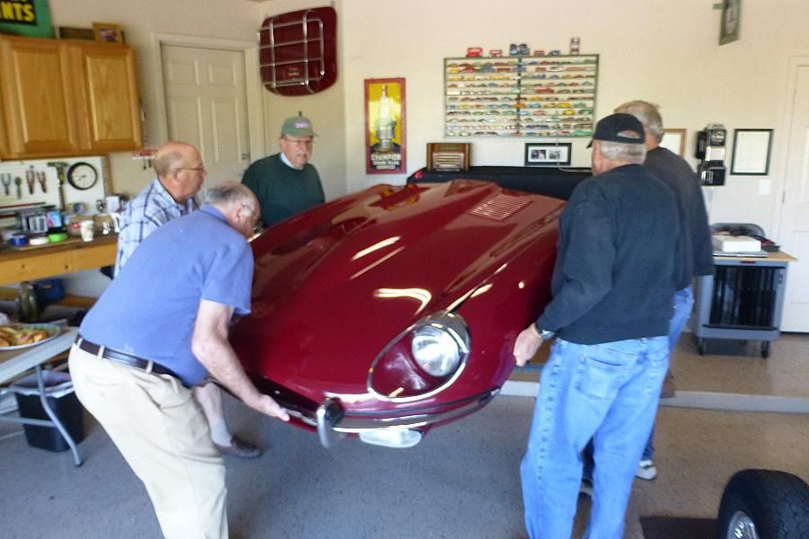 E Type Restoration Covered Headlight Pics E Type Jag Lovers